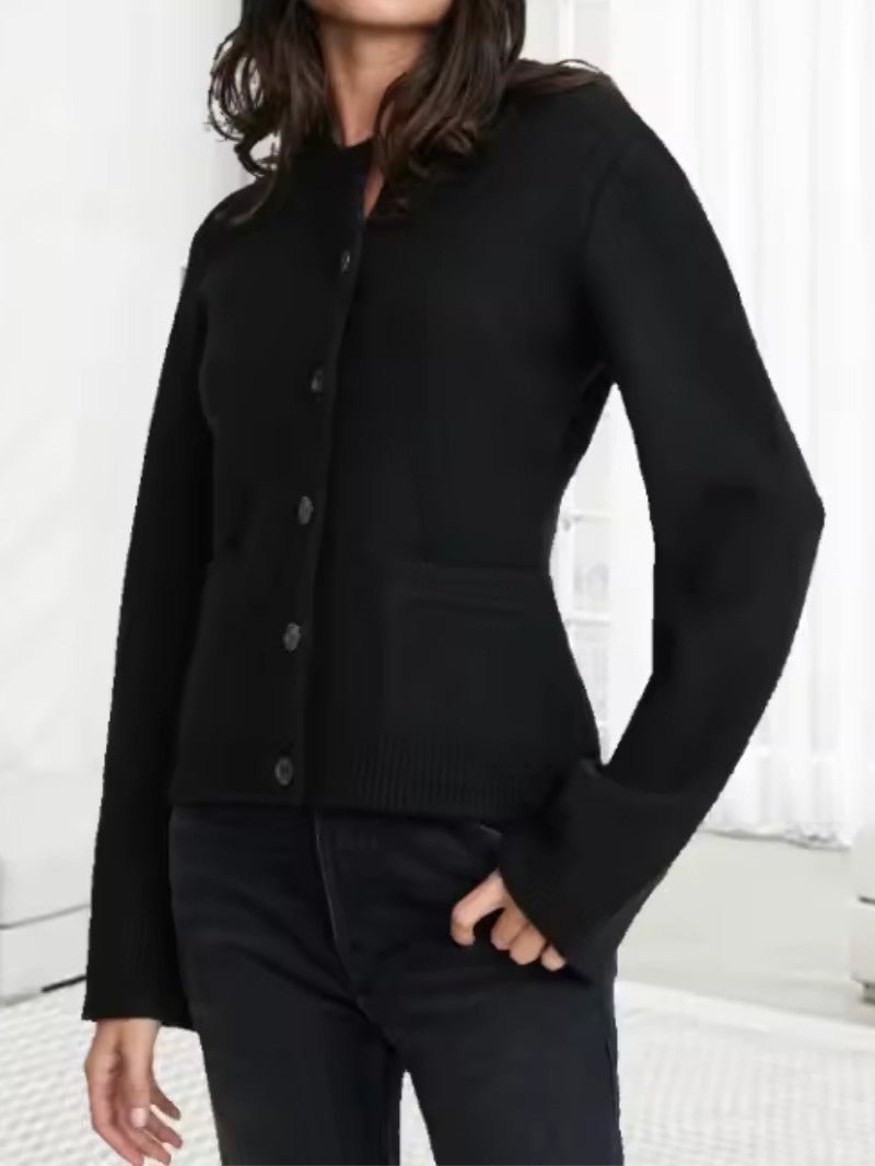 Women's Slim Fit Button Cardigan - Women Cardigan - Wild Eye Vision