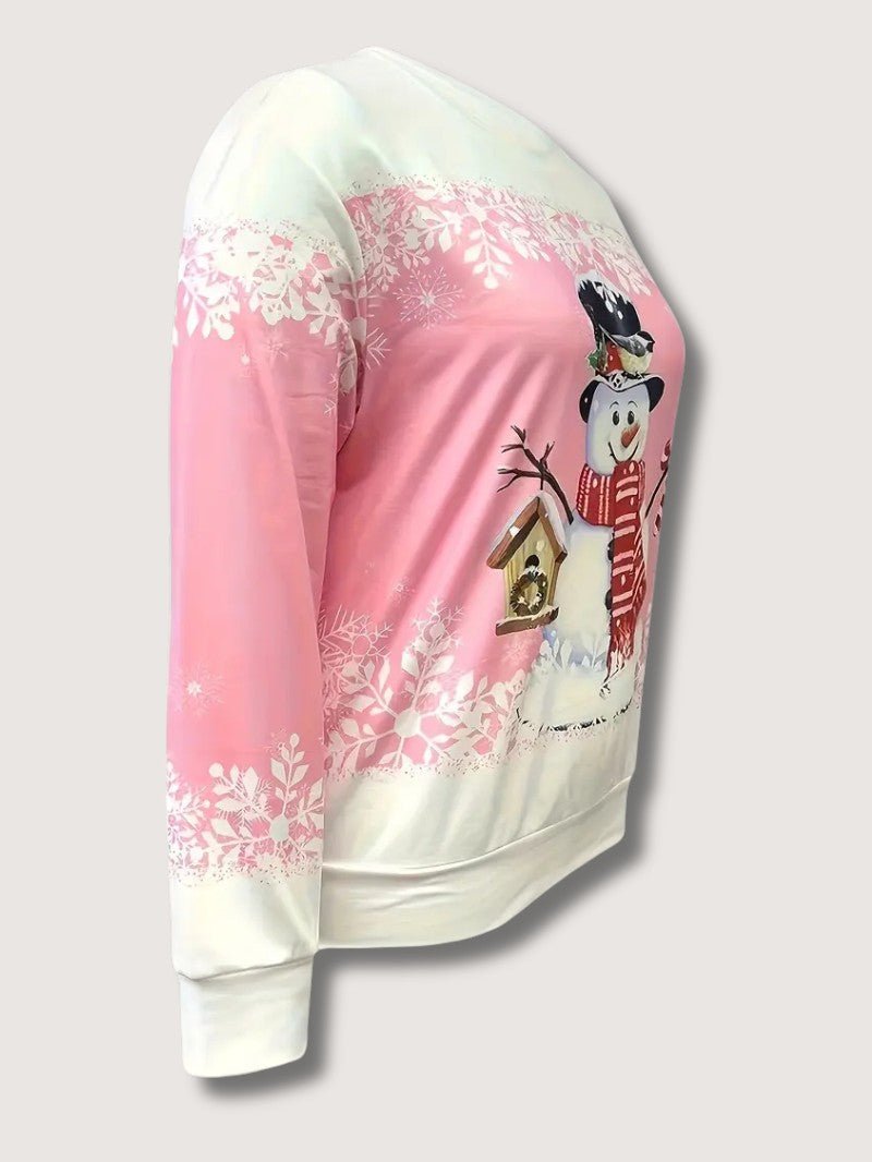 Women’s Snowman Christmas Jumper - Ladies Christmas Jumpers - Wild Eye Vision