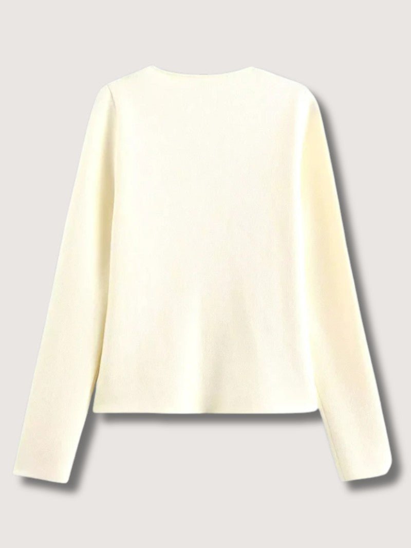 Women's V - Neck Gold Button Cardigan - Women Knit Cardigan - Wild Eye Vision