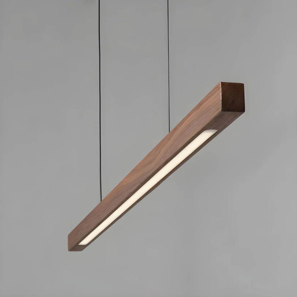 Wooden Linear Pendant Light for Kitchen - Pendant Light - Wild Eye Vision