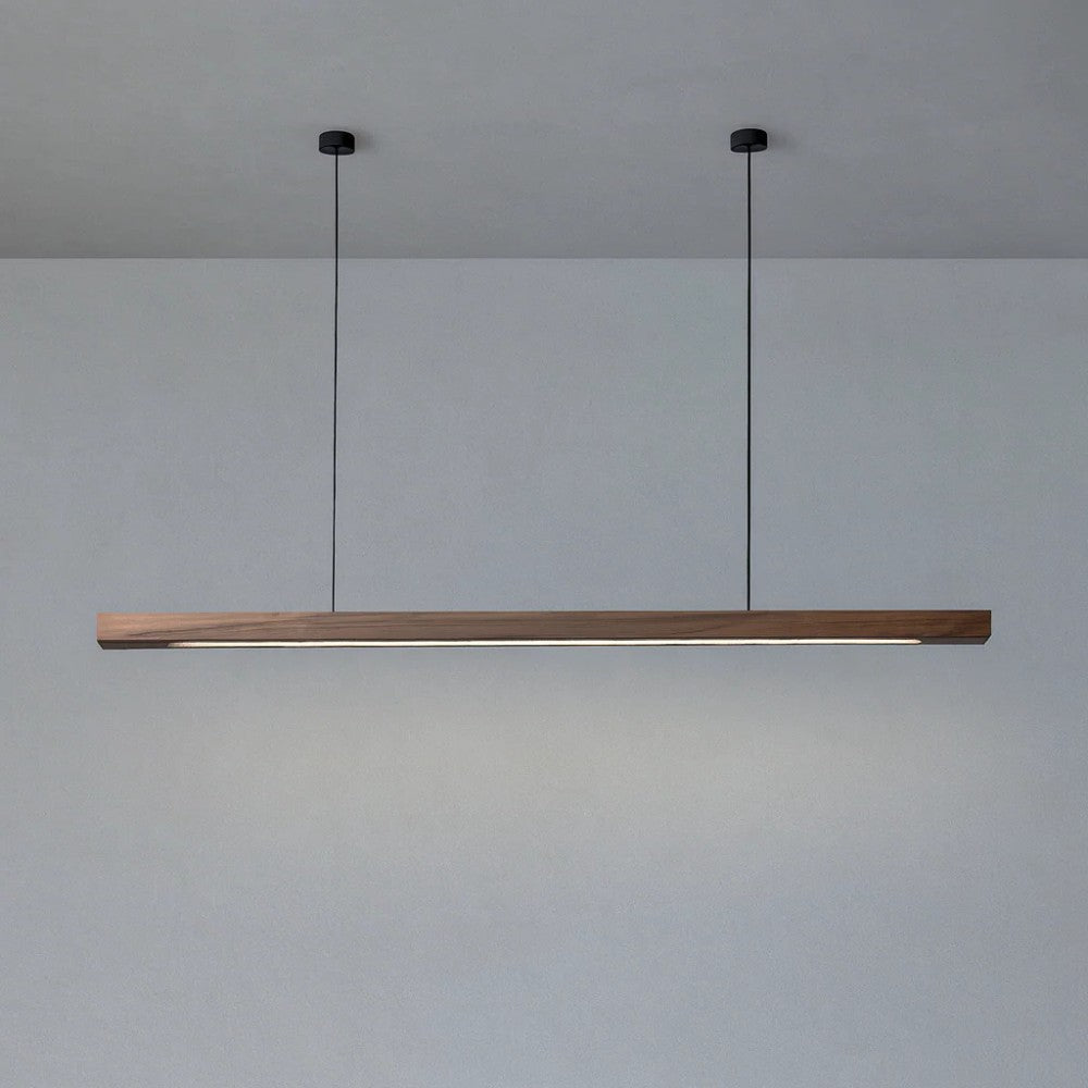 Wooden Linear Pendant Light for Kitchen - Pendant Light - Wild Eye Vision