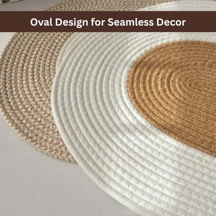 WovenNest Oval Braided Floor Mat - Mat - Wild Eye Vision